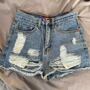 Jean shorts